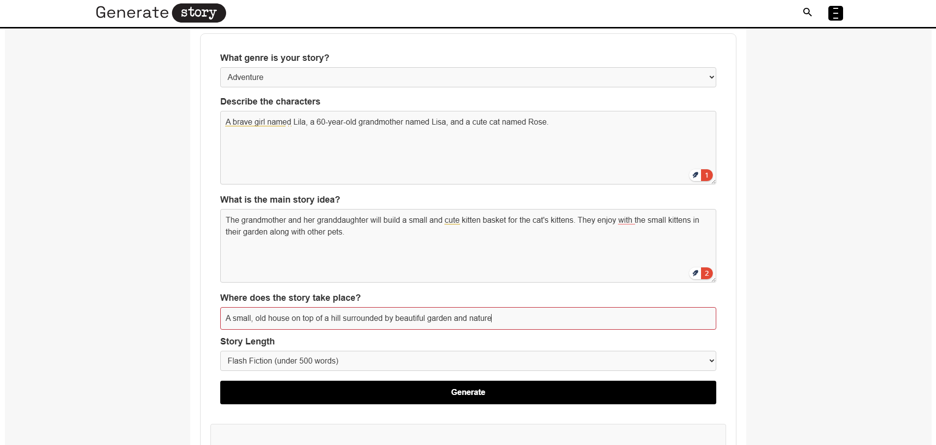 Fiction Story Writer [Free, Unlimited]