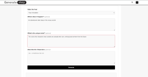 Horror Story Idea Generator [Free, Unlimited]