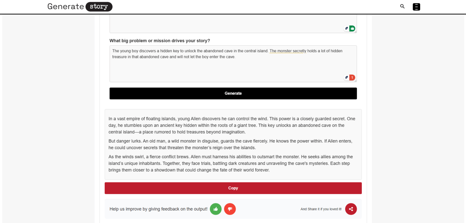 Fantasy Plot Generator [Free, Unlimited]
