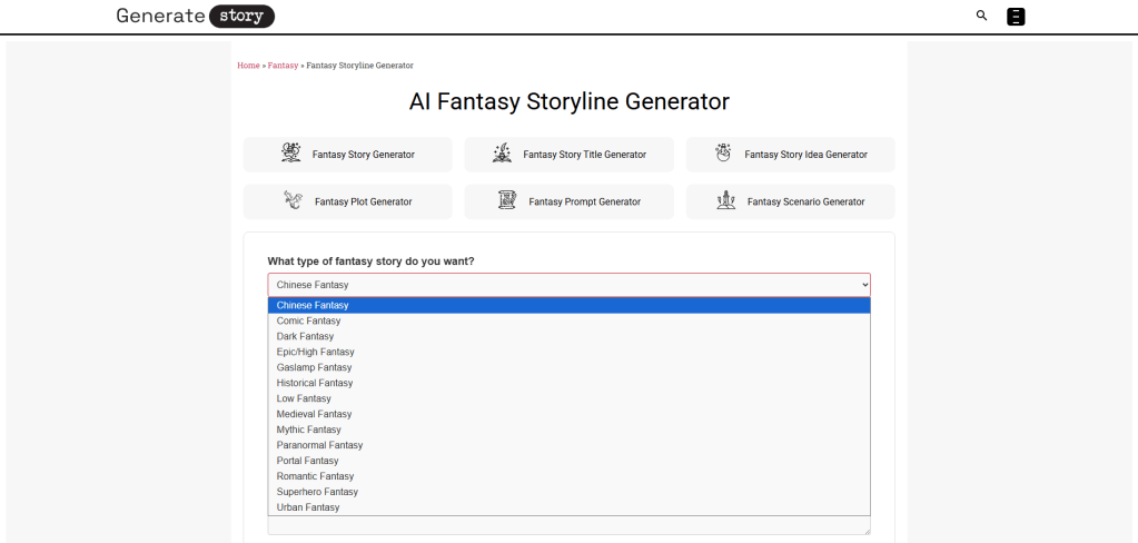 Selecting Your Fantasy Subgenre